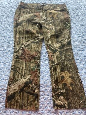 Mossy Oak Black & Olive Camo Waistband Pants